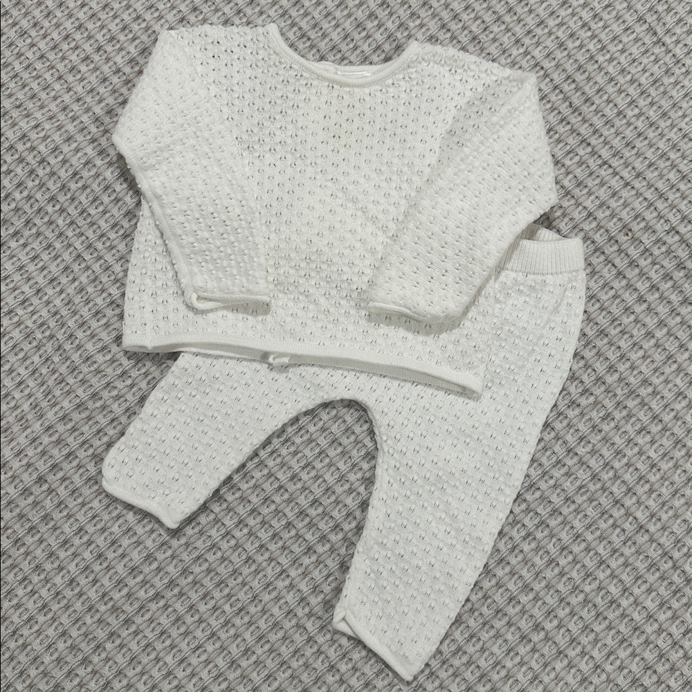 Zara Open Knit Set